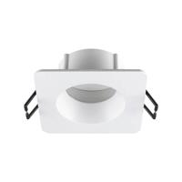 SLV InbouwringNew Tria 68 IP65 vierkant wit - zonder fitting - 1007348