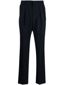 TOM FORD pantalon de costume à taille haute - Bleu