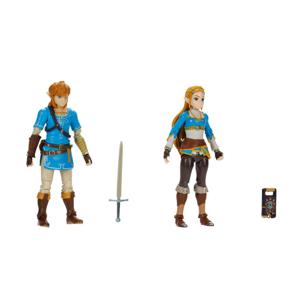 The Legend of Zelda speelfigurenset Link en Zelda