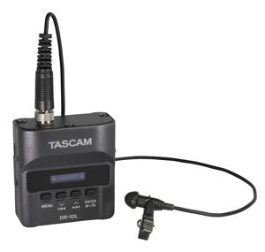 Tascam DR-10L digitale audiorecorder en lavalier combo