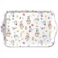 Ambiente tray easter garden 13x21cm