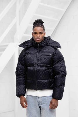 Project X Paris Puffer Winterjas Heren Zwart - Maat L - Kleur: Zwart | Soccerfanshop