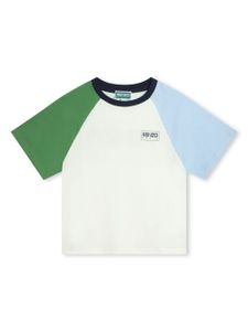 Kenzo Kids t-shirt à logo imprimé - Blanc