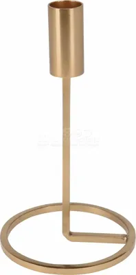 Kandelaar Metaal Goud 19cm