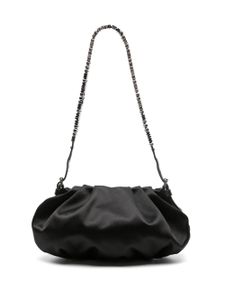 Moschino sac porté épaule à logo - Noir