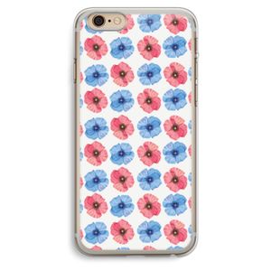 Klaproosjes: iPhone 6 Plus / 6S Plus Transparant Hoesje