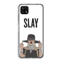 Slay All Day: Samsung Galaxy A22 5G Transparant Hoesje