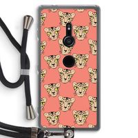 Tijger: Sony Xperia XZ2 Transparant Hoesje met koord