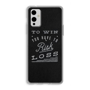 Risk loss: OnePlus 9 Transparant Hoesje