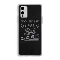 Risk loss: OnePlus 9 Transparant Hoesje Risk loss: OnePlus 9 Transparant Hoesje