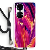 Phoenix: Huawei P50 Transparant Hoesje met koord