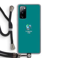 Win98: Samsung Galaxy S20 FE / S20 FE 5G Transparant Hoesje met koord