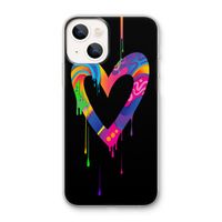 Melts My Heart: iPhone 13 mini Transparant Hoesje