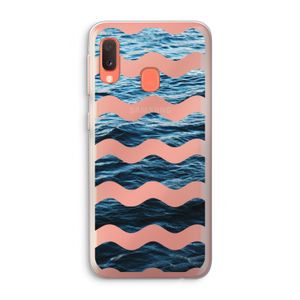 Oceaan: Samsung Galaxy A20e Transparant Hoesje