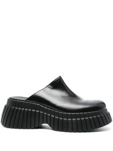 Camper mules BCN 70 mm à plateforme - Noir