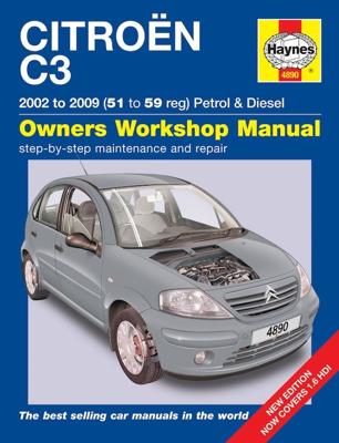 Haynes Werkplaatshandboek Citroën C3 benzine & diesel (2002-2009) 4890