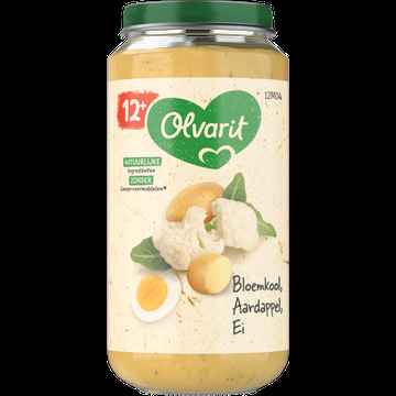 Olvarit 12+ Maanden Bloemkool Aardappel Ei 250g bij Jumbo
