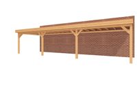 YARD Outdoor veranda SUBLIME Plat dak - 1100x300 cm- Plat dak- - YARD Outdoor