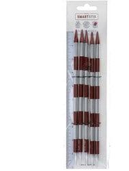 KnitPro Smartstix Sokkennaalden 20cm (Sienna) 6,50 mm