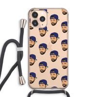 Drake Away: iPhone 11 Pro Max Transparant Hoesje met koord