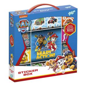 Paw Patrol Sticker Box 500+ Stickers + Plak-Tekenblok