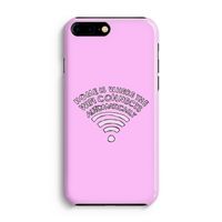 Home Is Where The Wifi Is: Volledig Geprint iPhone 7 Plus Hoesje