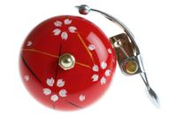Crane Hand Painted Fietsbel Red Spring