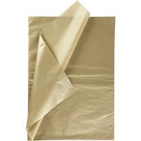 Creativ Company Tissuepapier, vel 50x70 cm, 17 gr, goud, 6 vel/ 1 doos
