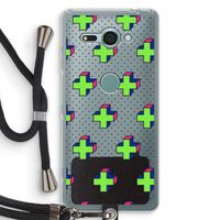 8-bit N°10: Sony Xperia XZ2 Compact Transparant Hoesje met koord