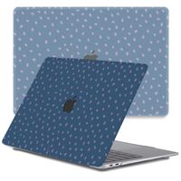 Lunso MacBook Pro 13 inch M1/M2 (2020-2022) cover hoes - case - Purple Pips - thumbnail