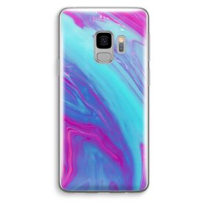 Zweverige regenboog: Samsung Galaxy S9 Transparant Hoesje