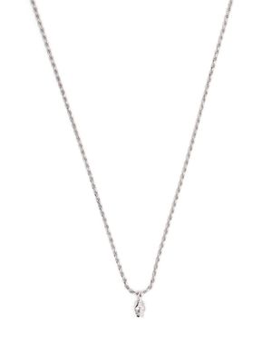 Emanuele Bicocchi collier à pendentif orné de diamants - Argent