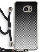 Musketon Halftone: Samsung Galaxy S7 Edge Transparant Hoesje met koord