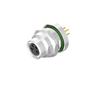 Weidmüller 2421610000 Sensor/actuator inbouwconnector M8 Aantal polen (sensoren): 4 Bus, inbouw verticaal 10 stuk(s)