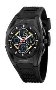 Horlogeband Calypso K5517/1 Rubber Zwart