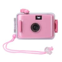 SUC4 5m waterdichte retro film camera mini Point-and-shoot camera voor kinderen (roze)