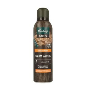 Men warm woods douche foam cedernoot