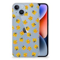 TPU bumper voor Apple iPhone 14 Katten Emojis - thumbnail