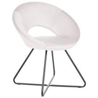 Beliani - RACHEL - Fauteuil - Beige - Fluweel - thumbnail