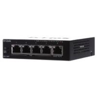 D-Link DGS-1005P netwerk-switch Unmanaged L2 Gigabit Ethernet (10/100/1000) Power over Ethernet (PoE) Zwart - thumbnail