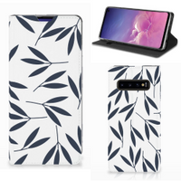 Samsung Galaxy S10 Smart Cover Leaves Blue - thumbnail