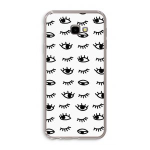 Eye pattern #2: Samsung Galaxy J4 Plus Transparant Hoesje