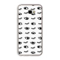 Eye pattern #2: Samsung Galaxy J4 Plus Transparant Hoesje