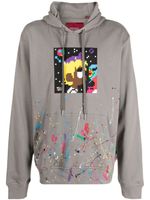 Mostly Heard Rarely Seen 8-Bit hoodie Head In The Stars - Gris