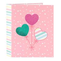 Ringmap BlackFit8 Globitos Roze A4 27 x 33 x 6 cm
