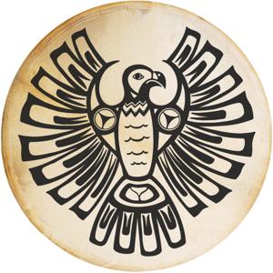 Terré percussion Shaman Drum Thunderbird - Goat 50cm handtrommel