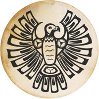 Terré percussion Shaman Drum Thunderbird - Goat 50cm handtrommel - thumbnail