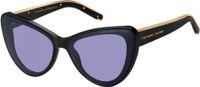 Marc Jacobs zonnebril cat eye dames zwart/goud/paars (449/S) - thumbnail