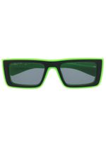 Off-White Eyewear lunettes de soleil Jacob à monture rectangulaire - Vert - thumbnail