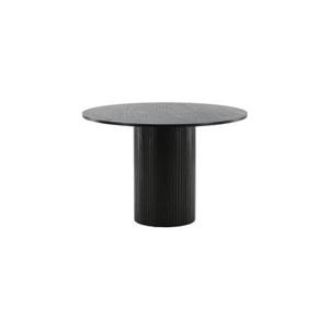 Svea - Luma ronde eettafel - ø110 cm - zwart